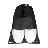 Fashion Women Men Shoes Bag Non-woven Fabric Travel Drawstring